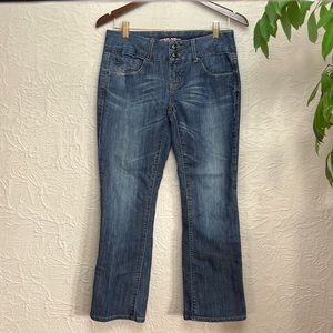 Makers of True Originals Cropped Bootcut Jeans